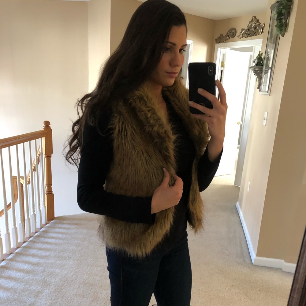 Faux Fur Vest